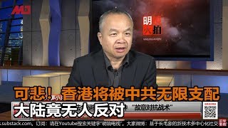 陈小平:可悲!香港将被中共无限支配,大陆竟无人反对