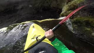 Kayaking Lady Falls (South Wales)
