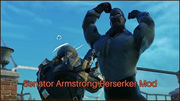 Senator Armstrong Berserker Mod for Xcom 2(April Fools)