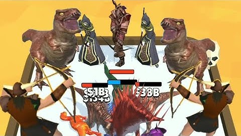 Merge Master - Dinosaur Fusion - Walkthrough Gameplay Max Level Android iOS #5