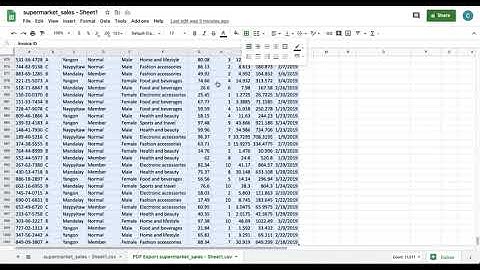 Google Sheets - How to export as pdf file?