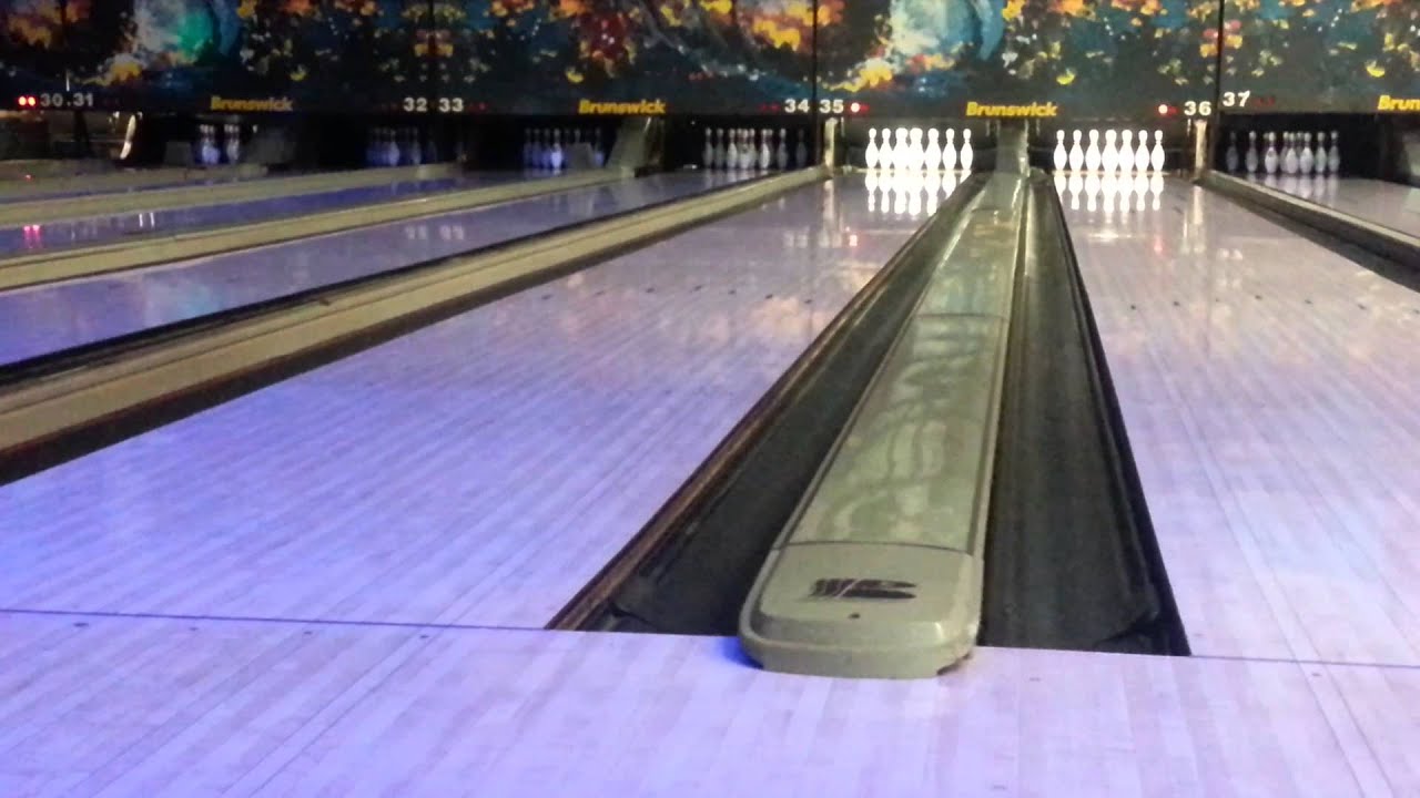 Two-Handed bowling montage