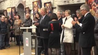 Vernissage du salon des arts aux Salines Royales de Dieuze