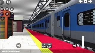 Shatabdi Express With New WAP 7 || Indian Train Driving 3D New Update Review || New Train Game  screenshot 2
