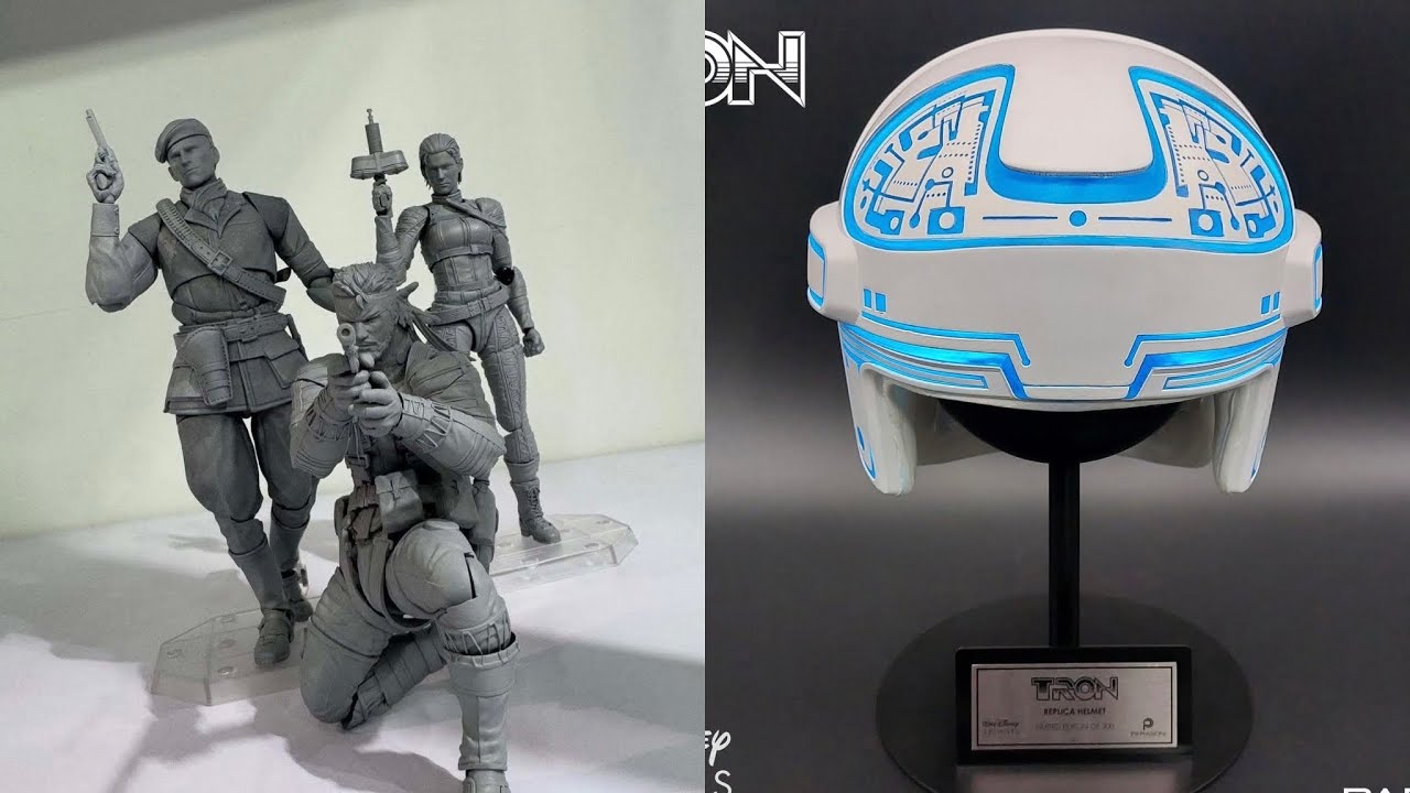 Новые фигурки Metal Gear Solid от Revoltech и шлем-реплика Tron от Paragon Fx
