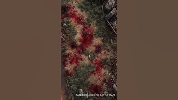 D&D | Carrion Fields Part 4 No Grid | Animated Battle Maps