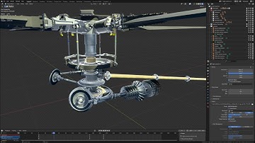 Helicopter 3d Model