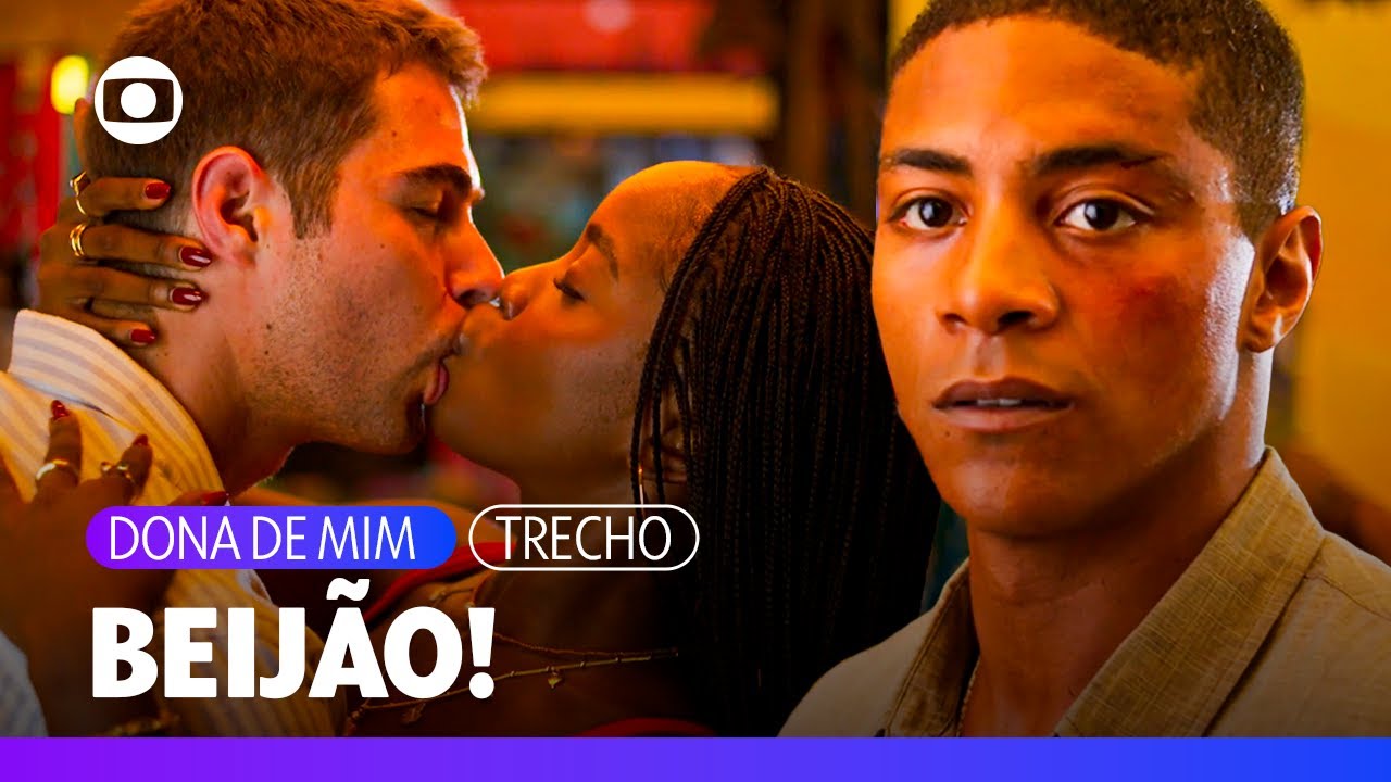 Leo e Davi se beijam e Marlon vê tudo! | Dona de Mim | TV Globo