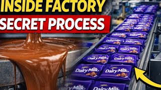How Dairy Milk Chocolate Is Made Shocking Factory Secrets