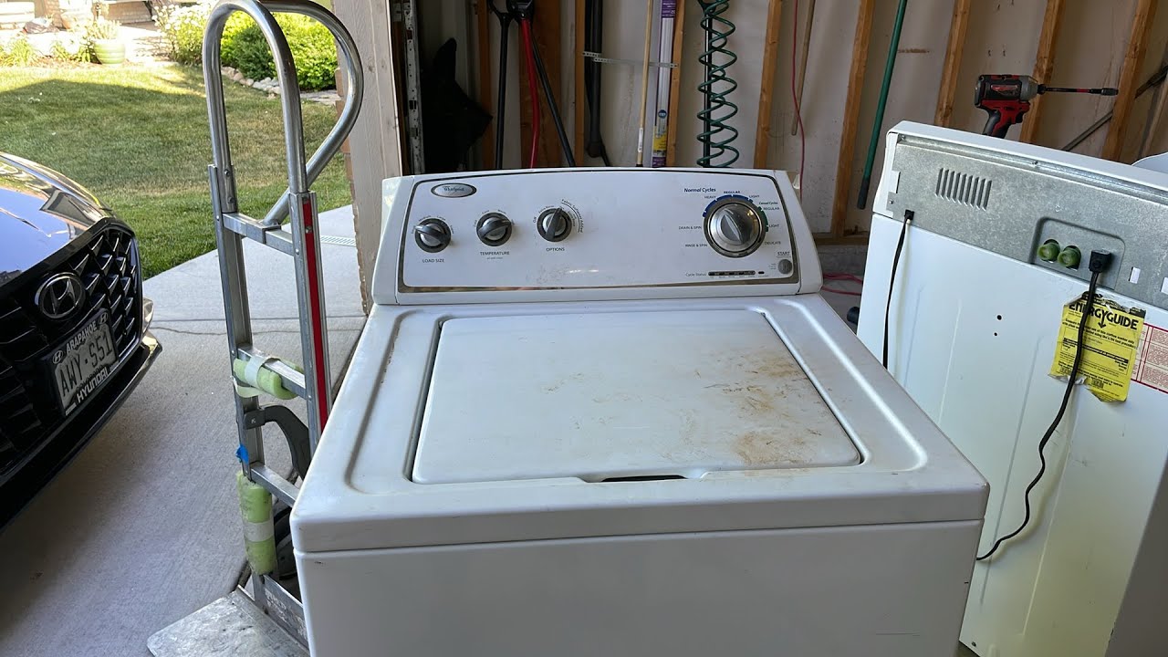 Whirlpool Shell Replacing The Shell On My Whirlpool WTW4800X!! - YouTube