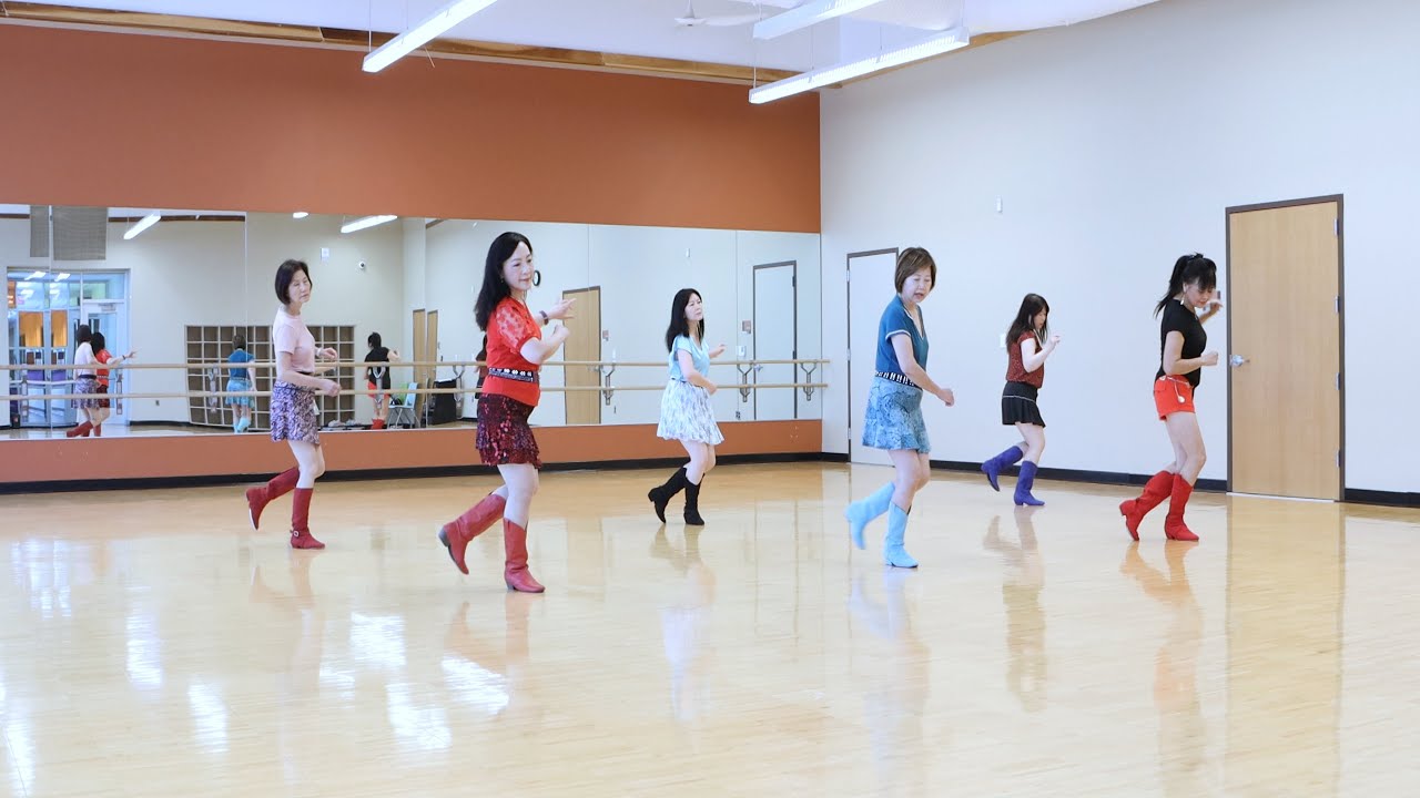 Telling On My Heart Line Dance (Dance & Teach) YouTube