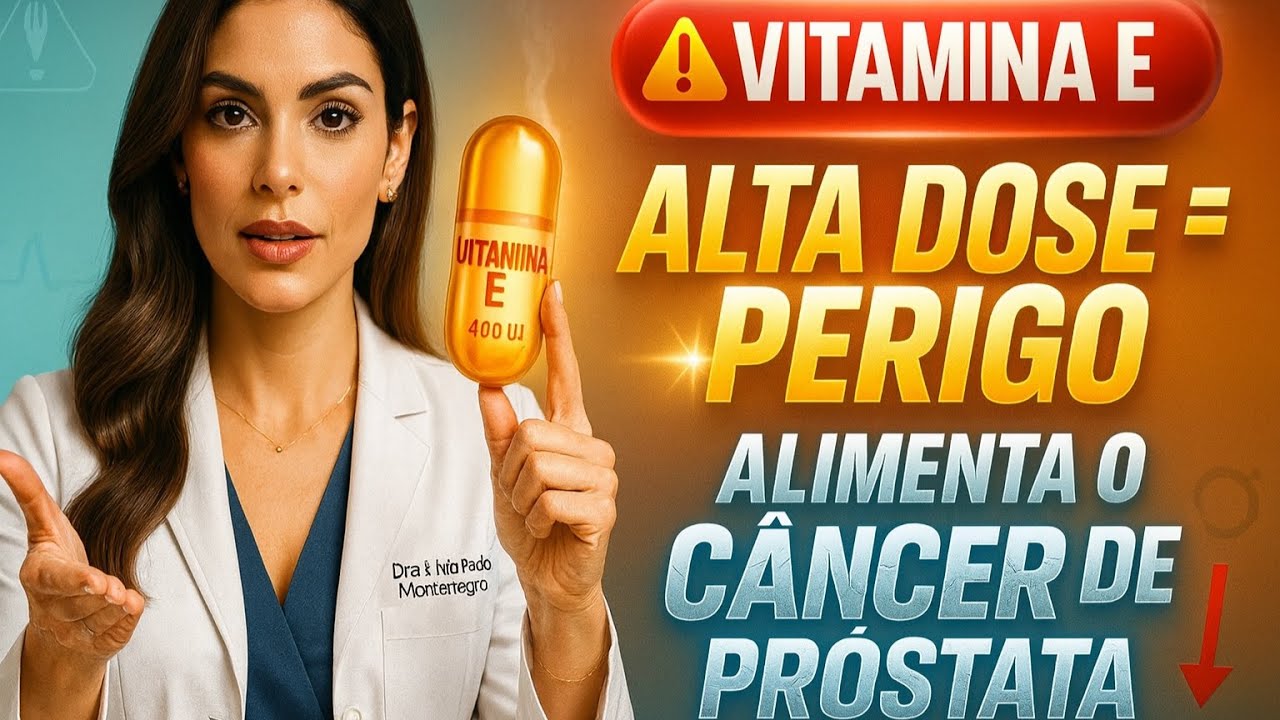 Vitamina E em excesso: o erro escondido que acelera tumores na próstata ...