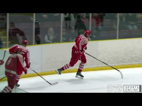 פלייאוף GOJHL משחק 5 St Catharines Falcons נגד Fort Erie Meteors 
