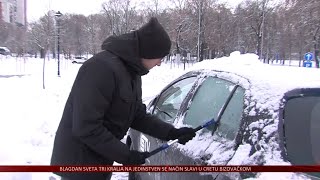Ledena Kiša Donijela Izazove U Osijeku - Najavljen I Novi Snijeg