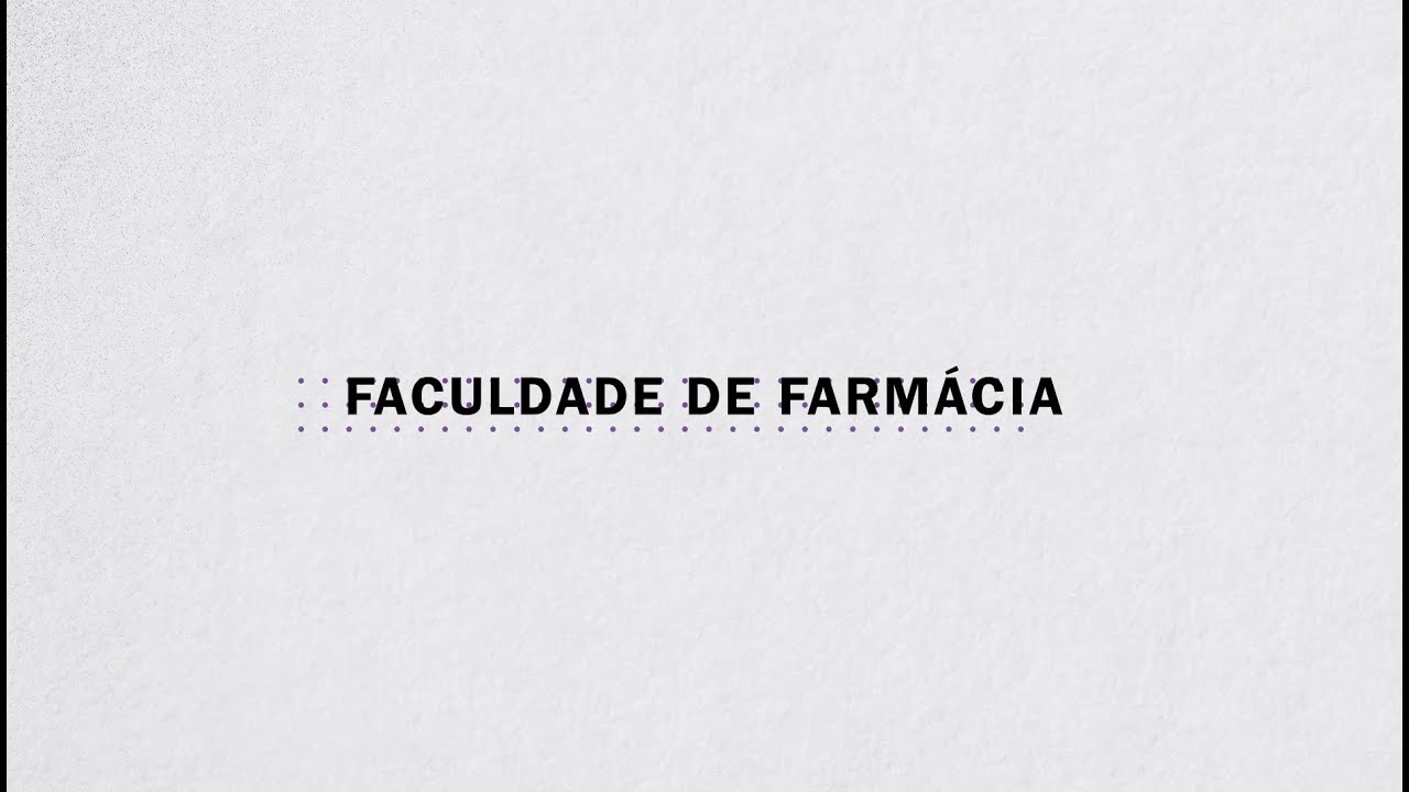 FARMÁCIA (UFF - FACULDADE DE FARMÁCIA)