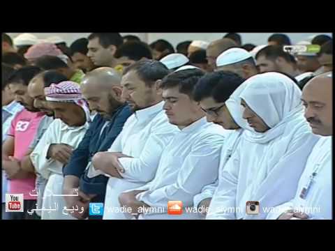 صلاة العشاء من مسجد الراشدية الكبير في دبي يوم 18 رمضان 1436 وديع اليمني 