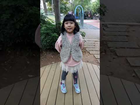 2018年 國小一年級說故事比賽賽前預演 得到第一名