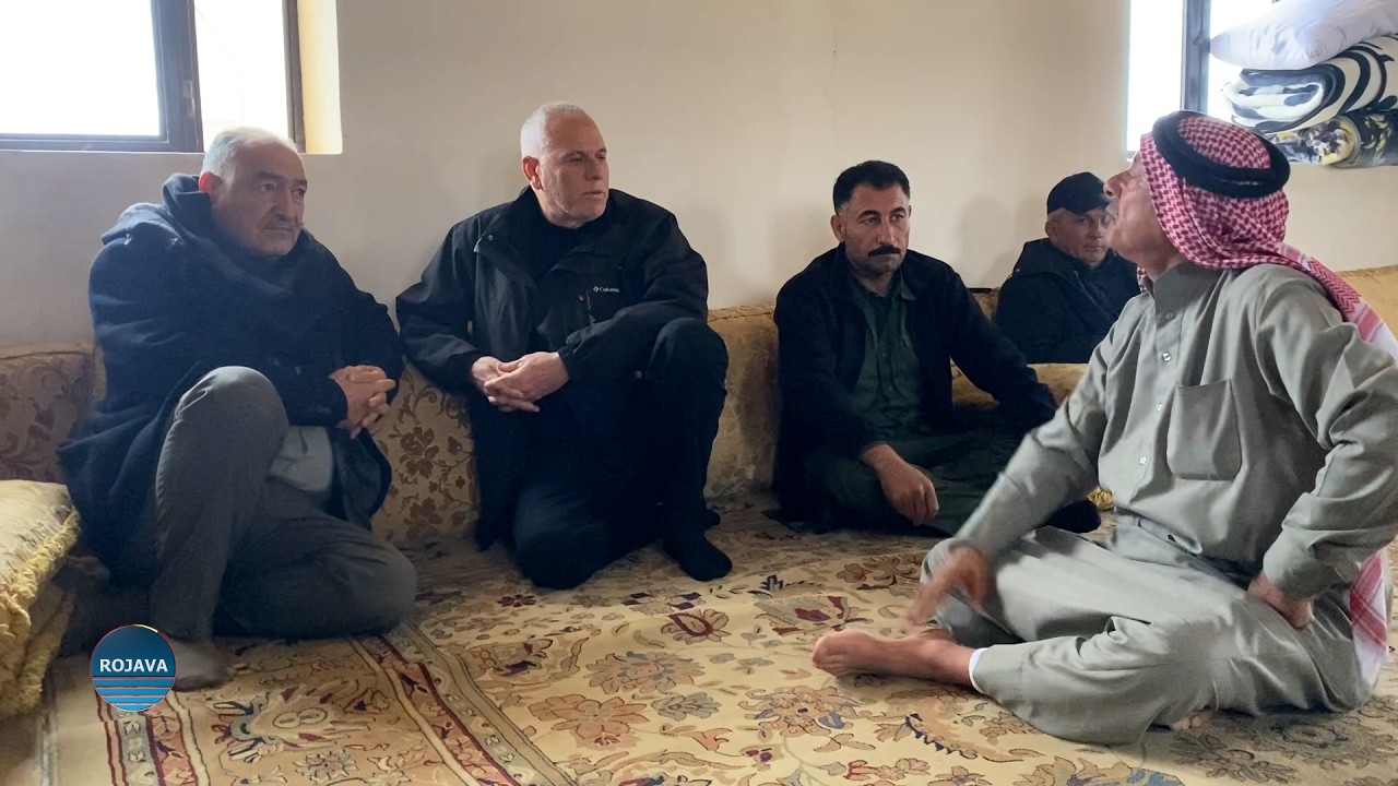 Şandeyeke Rêveberiya Xweser li gundê Xirab Işkê yê kobanê ye