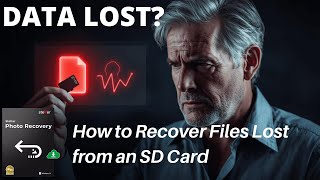 How to recover files lost from an SD Card