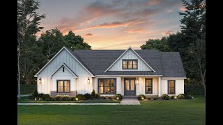 Beautiful Modern Farmhouse Virtual Tour | Plan 4534-00151