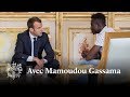 Avec Mamoudou Gassama l Emmanuel Macron