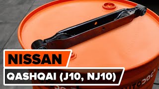 Como mudar Kit de reparação, articulação de suspensão / guia NISSAN QASHQAI / QASHQAI +2 (J10, JJ10) - vídeo grátis online