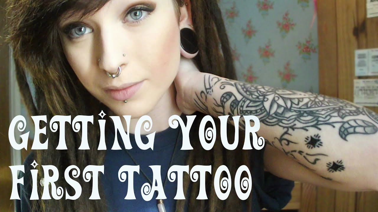 GETTING YOUR FIRST TATTOO- WHAT TO EXPECT. - YouTube