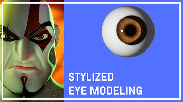 Blender - Stylized Character Modeling tutorial in Blender 2.83 ( Modeling the Eye!!! ) part 4