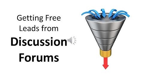 Getting Free Traffic from Discussion Forums