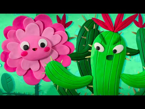 видео: Пластилинки | Растения 🌵🌼 Сборник | Kedoo Мультики для детей