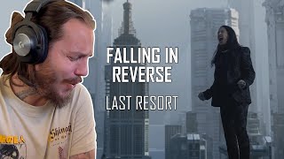 FALLING IN REVERSE - LAST RESORT (REIMAGINED) - French guy reacts