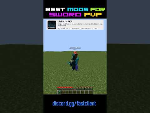 Minecraft Best Mods For Sword PvP #minecraft #minecraftpvp