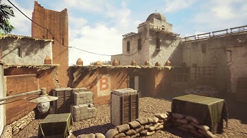 Counter Strike Dust 2 in UE4  [4K] - David ttoledo