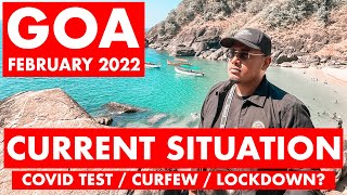 Goa Situation Update - February 2022 | Guidelines,Curfew, Covid Test, Watersports,Casinos | Goa Vlog