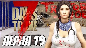 Completing Quests for the Trader  - 7 Days to Die Gameplay - Alpha 19