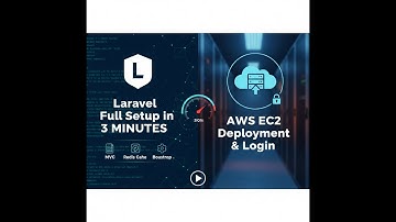 Laravel Full Setup in 3 Minutes | MVC, Redis Cache, Bootstrap Login & AWS EC2 Deployment