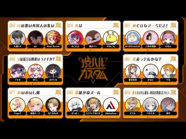 【Apex Legends】脱☆カスタム番長～約束の楽園（えでん）～　2期 【律可/パカエル/えでん/ホロスターズ】#渋ハルカスタムのサムネイル