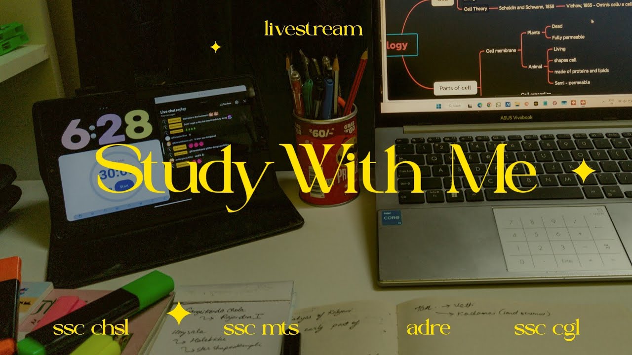 STUDY WITH ME | SSC