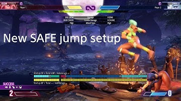 Street Fighter 6 Elena SAFE jump setups Bait dp for days!!!