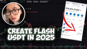 Produce 70,000 Flash USDT! | How to make Flash USDT? | USDT TRC20