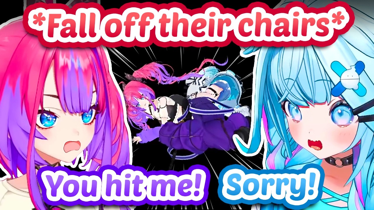 Vivi & Su Hurt Themselves IRL Playing Horror Game 💀【ENG Sub Hololive】