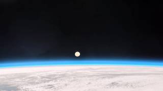 ISS Timelapse - Moonrise (4 Dicembre 2014)