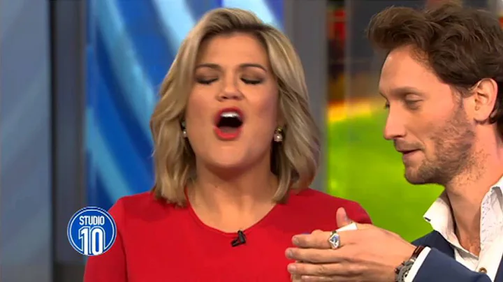 Lior Suchard Guesses Sarah Harris' Baby Name! | Studio 10