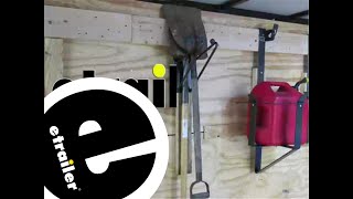 etrailer | Comprehensive Review: Rack'Em Shovel Rack for Enclosed Trailers