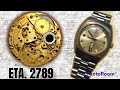 memperbaiki jam RADO cal ETA. 2789 Part 1