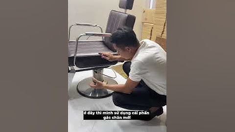 Ghế Cắt Tóc Giá Bình Dân Nhưng Chất Lượng Thì Khỏi Bàn | LionDecor | Barber | Barbershop | Ghecattoc