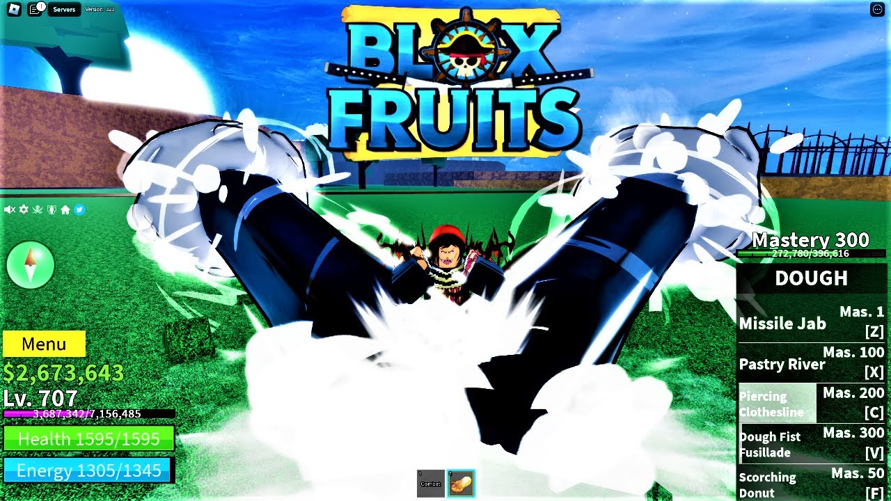 Showcase Dough Awk Blox Fruits #fy #bloxfruits #bloxfruit