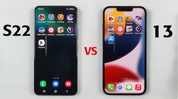 Samsung Galaxy S22 vs iPhone 13 SPEED TEST! S22 is KILLER😱