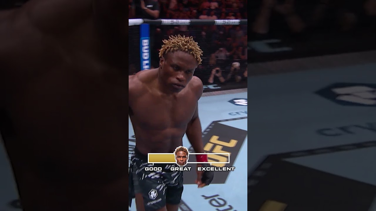 ⁣Ateba Gautier finishes but they keep getting better #ufc328