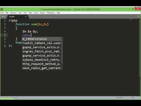 PHP Functions & Arguments Tutorial 9 (PHP For Beginners) in Urdu by tech4conding